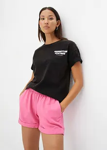 T-shirt imprimé effet usé, bonprix