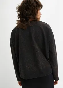 Sweat effet usé à imprimé, bonprix