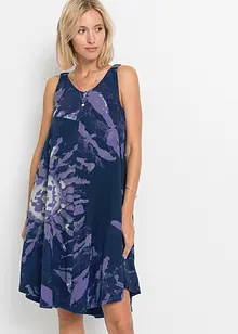 Jerseykleid mit Batikmuster, bonprix