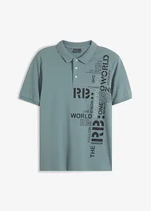 Piqué-Poloshirt aus reiner Baumwolle Slim Fit, Kurzarm, bonprix