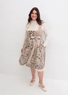 Dirndl mit Pailletten-Schürze, bonprix