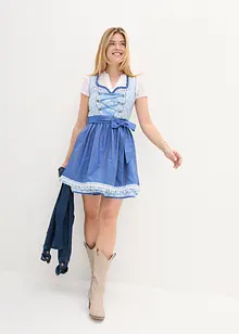 Dirndl mit Schürze, kniefrei (2-tlg. Set), bonprix