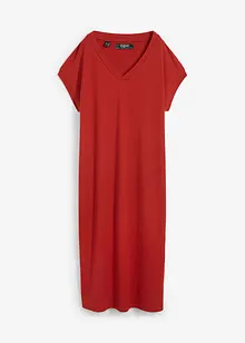 Midi-Kleid aus Rippjersey, bonprix