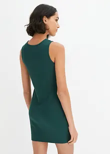 Geripptes Kleid aus reiner Bio-Baumwolle, bonprix