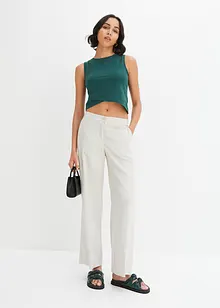 Cropped Top aus Baumwolle mit Stretch, bonprix