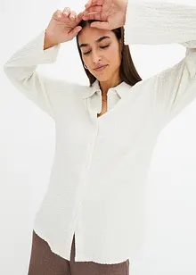 Shirtbluse aus leichtem Crêpe, bonprix