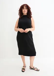 Geripptes Midi-Kleid, bonprix