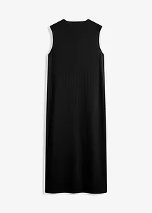 Geripptes Midi-Kleid, bonprix