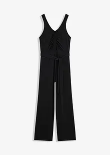 Jersey-Jumpsuit mit Raffung, bonprix