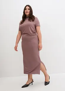 Jerseykleid aus fließender Viskose, bonprix