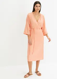 Midi-Kleid aus fließender Viskose, bonprix