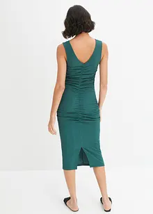 Midi-Kleid aus leichtem Crêpe, bonprix