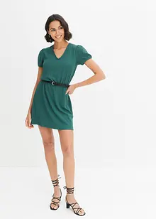 Mini-Kleid aus leichtem Crêpe, bonprix