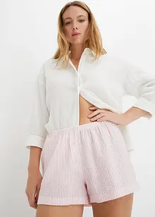 Short de pyjama léger en seersucker, bonprix