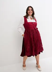 Dirndl mit bestickter Schürze (2-tlg. Set), bonprix