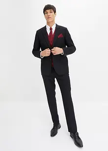 Costume de marié Slim (ens. 5 pces) avec gilet et cravate, bonprix