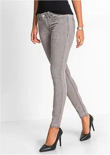 Jean skinny taille mi-haute, extensible, bonprix