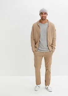 Regular Fit Chinohose mit Komfortbund und Gürtel, Straight, bonprix