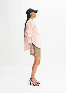 Oversized Hemd mit Knopfleiste aus reiner Baumwolle, bonprix