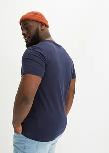 T-Shirt aus reiner Baumwolle, Slim Fit, bonprix