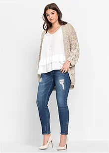 Gilet en grosse maille, bonprix