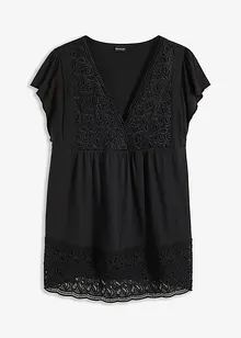 Shirt in Viskose-Baumwoll-Mix, bonprix