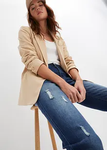 Jean skinny taille basse, raccourci, bonprix