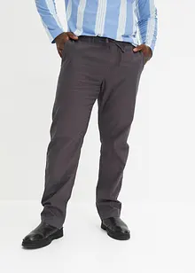 Regular Fit Schlupfhose mit Leinenanteil, Straight, bonprix