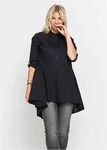 Longbluse mit Volant, bonprix