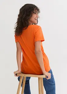 T-Shirt aus reiner Baumwolle, bonprix