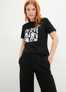 T-shirt à imprimé floral, bonprix