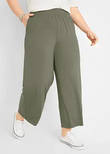 Pantalon 7/8 en jersey viscose, bonprix