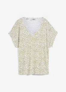 Viskose Shirt mit V-Ausschnitt, bonprix