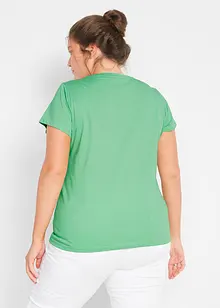 Rundhals-Shirt, Kurzarm (5er Pack), bonprix