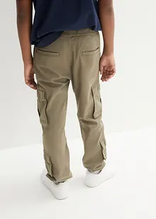 Regular Fit Stretch-Schlupf-Cargohose, bonprix