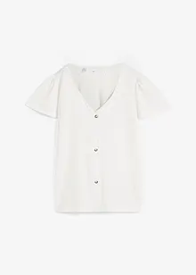 T-shirt boutonné, bonprix