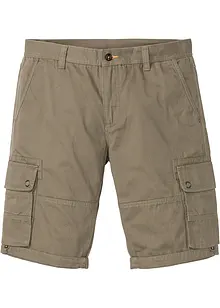 Bermuda cargo 100% coton, Regular, bonprix