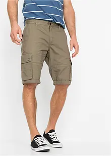 Bermuda cargo 100% coton, Regular, bonprix