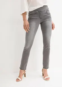 Straight-Jeans Mid Waist, Super Stretch mit Bequembund, bonprix