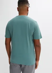 Henleyshirt (2er Pack) aus reiner Bio-Baumwolle, bonprix