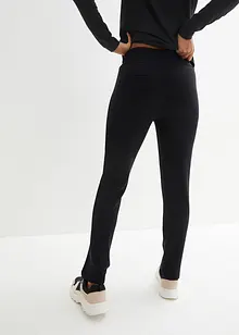 Pantalon à taille élastiquée en jersey milano confortable, bonprix