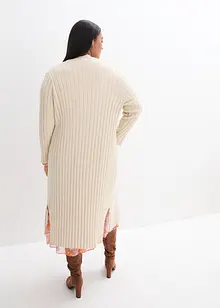 Strickmantel mit Seidenanteil, bonprix