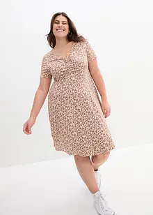 Knieumspielendes Jerseykleid aus Viskose-Mix, bonprix