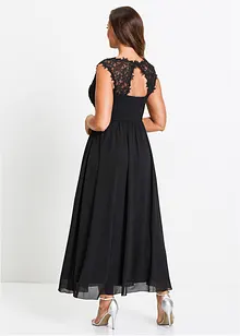 Robe longue avec dentelle, bonprix