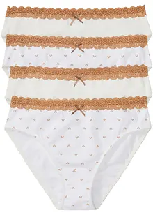 Lot de 4 slips Maxi coton, bonprix