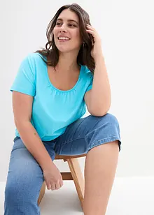 T-shirt 100% coton, manches courtes, bonprix