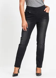 Straight-Jeans Mid Waist, Super Stretch mit Bequembund, bonprix