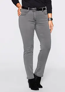 Slim-Fit-Jeans Mid Waist, Super Stretch, bonprix