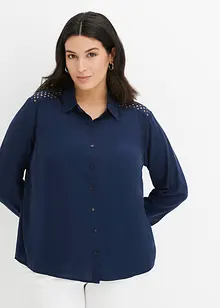 Bluse mit Spitze, bonprix