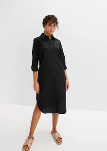 Robe-chemise en popeline de coton, bonprix